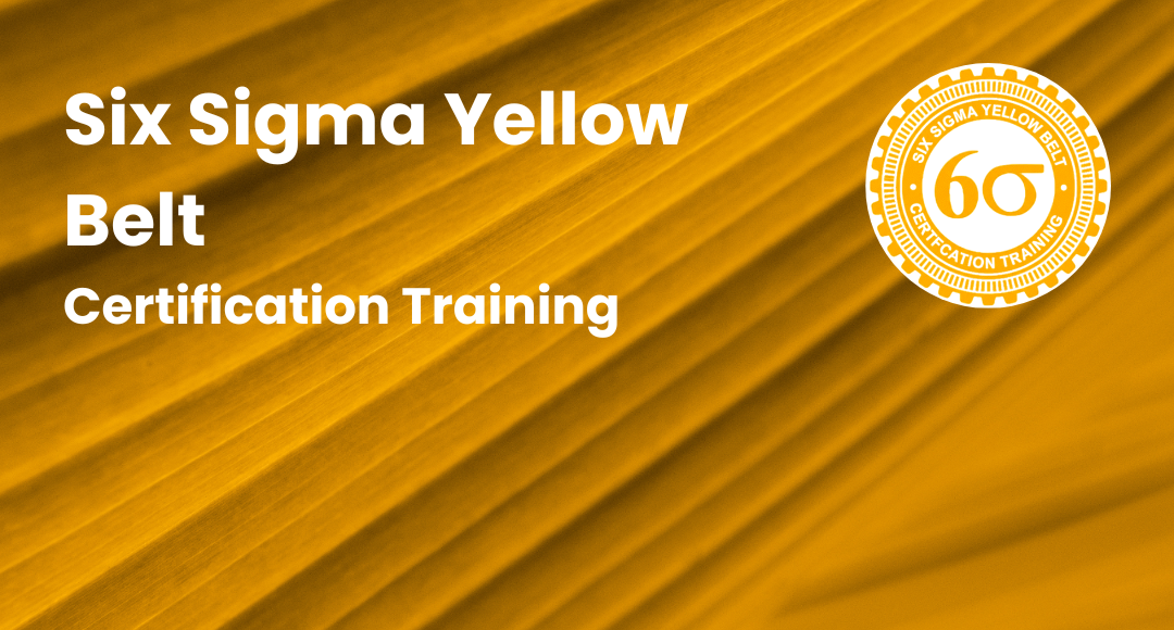 Six Sigma Yellow Belt
