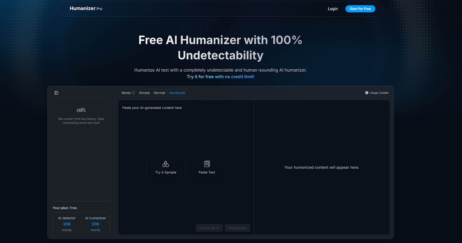 Free Al Humanizer