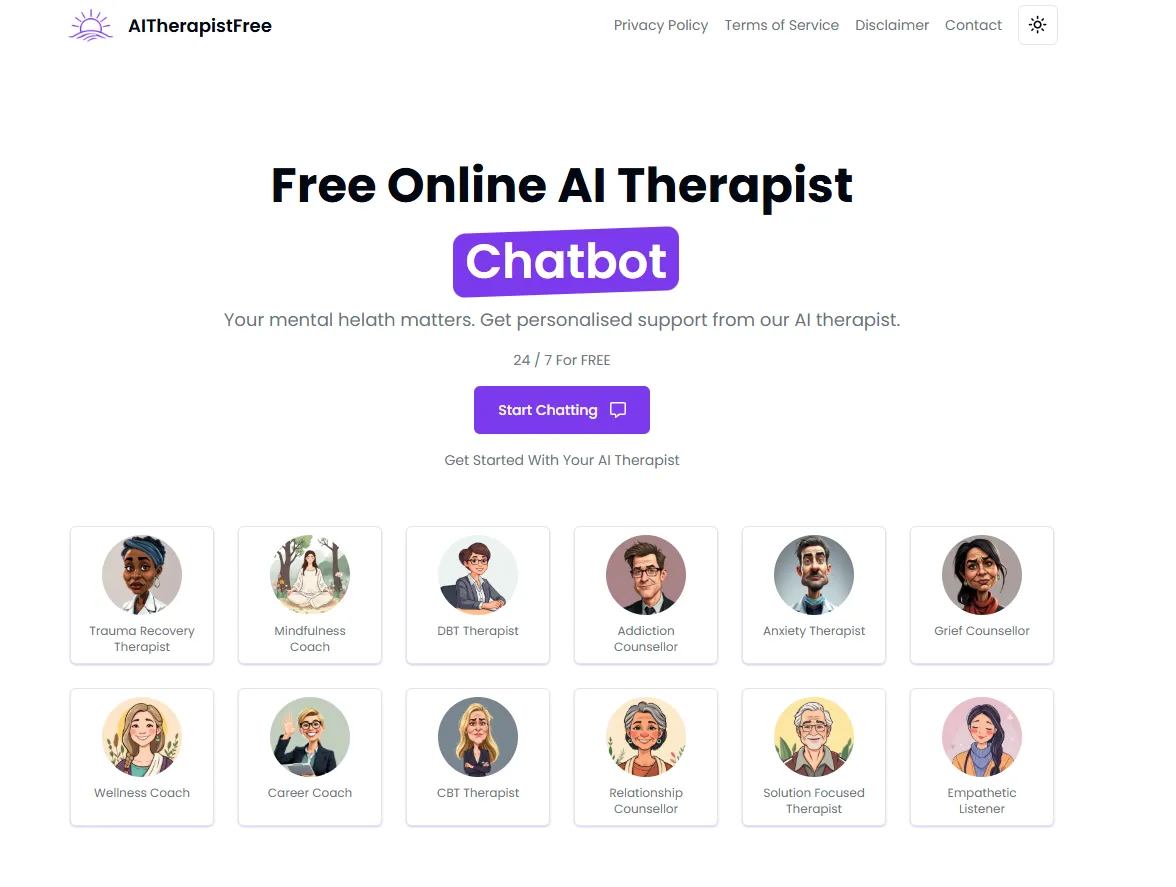 AI Therapist Platforms 7