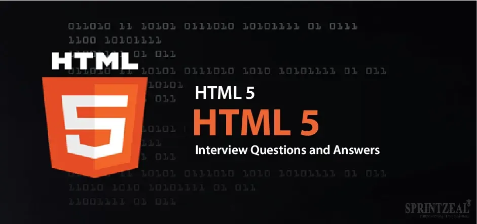 HTML 5 Interview Questions 1