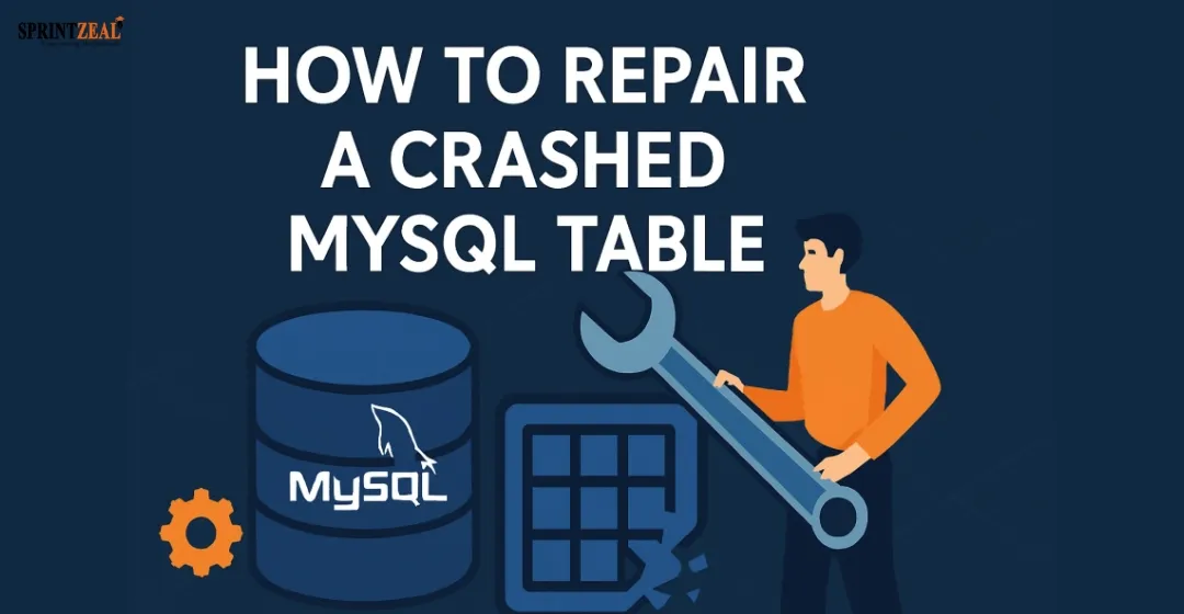 How to repair a crashed MySQL table?
