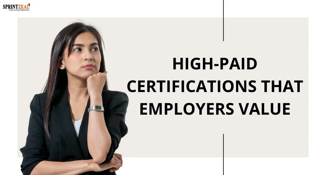 High-Paid Certifications That Employers Value