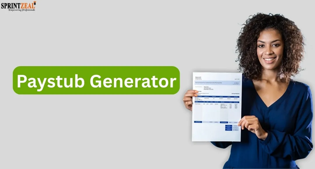 How a Paystub Generator Online Saves Time and Effort