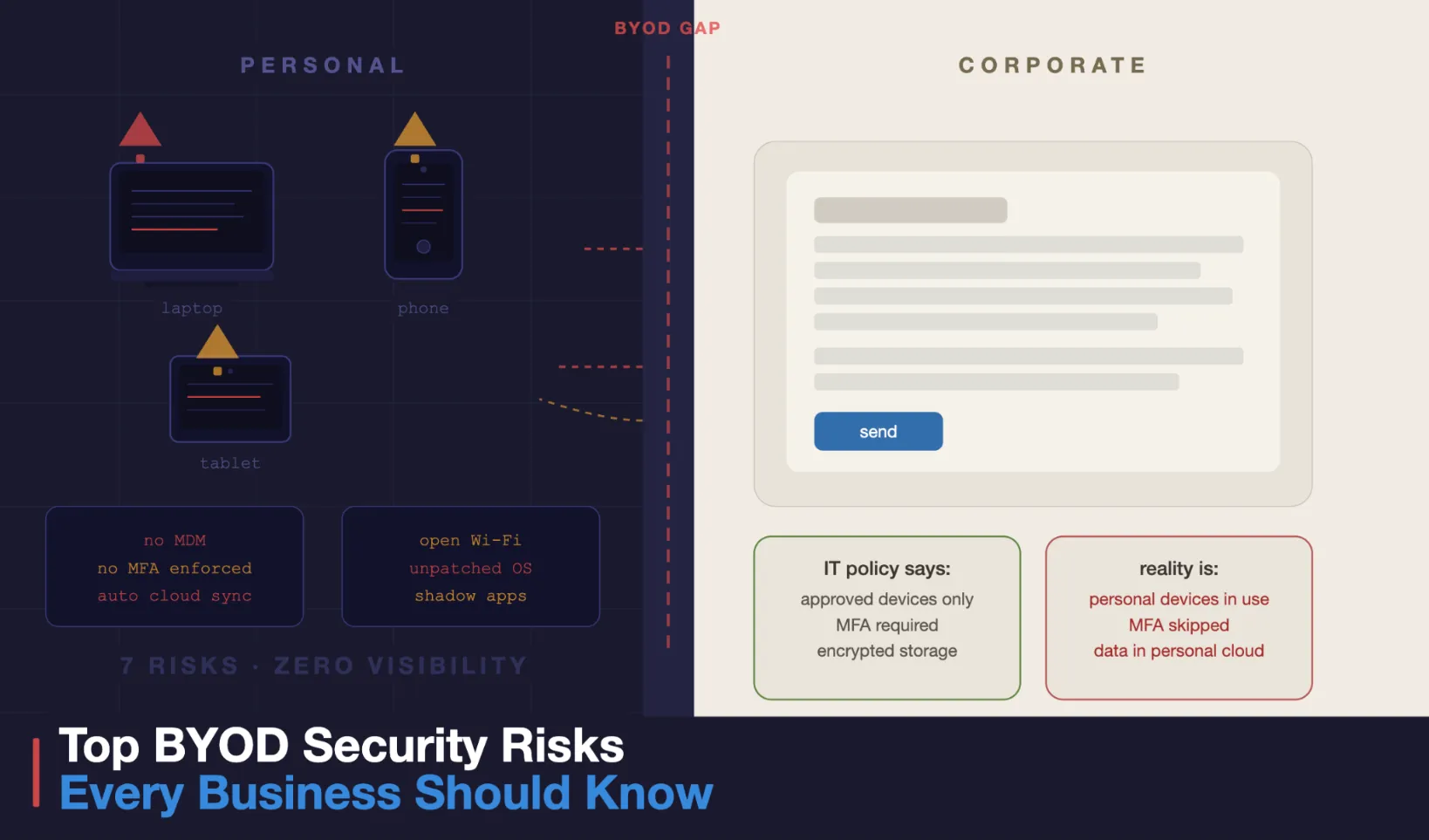 Top BYOD Security Risks Every Business Should Know