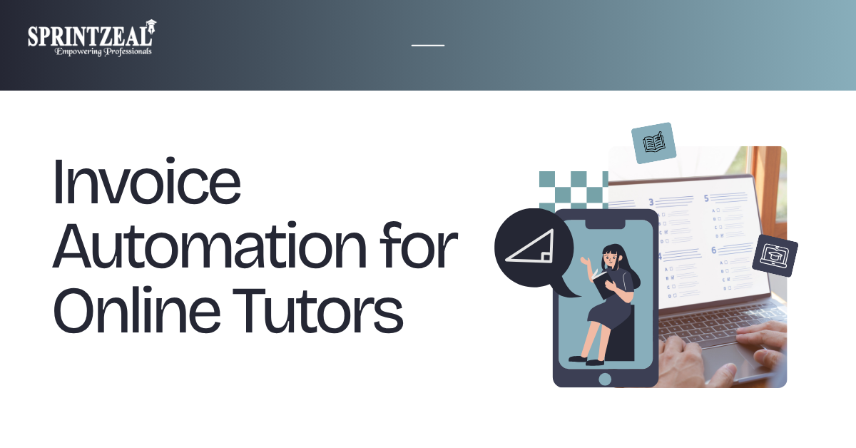 How can online tutors simplify billing using invoice automation?
