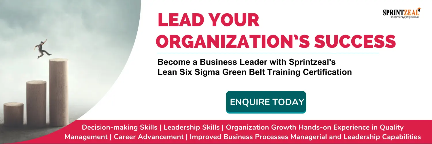 Lean Six Sigma Green Belt Training Certification