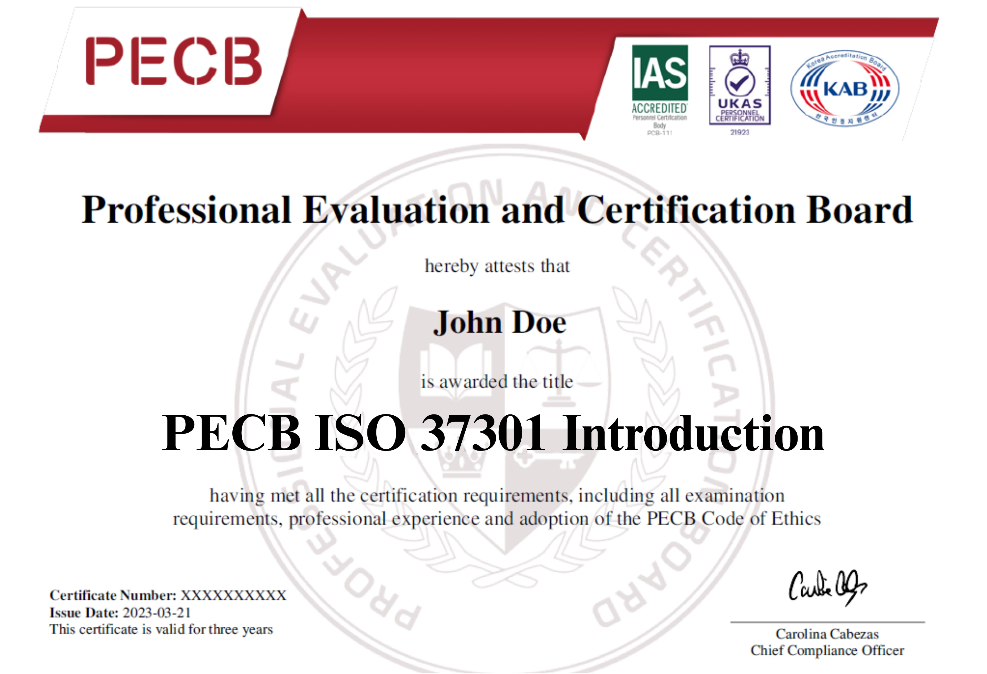 ISO 37301 Introduction