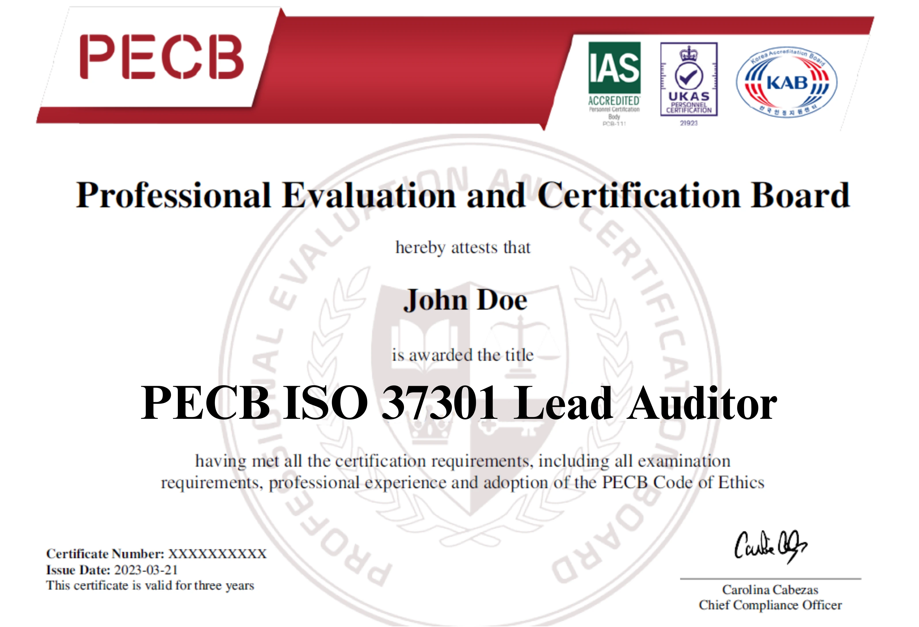 ISO 37301 Lead Auditor